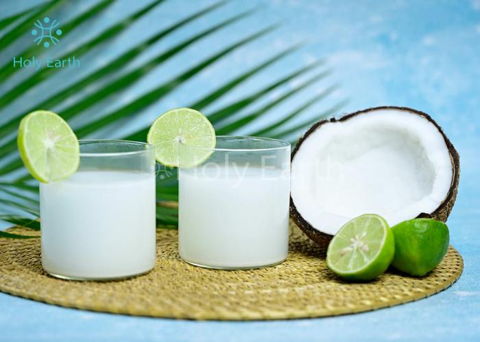Healthy Arrowroot Coconut Drink Recipe